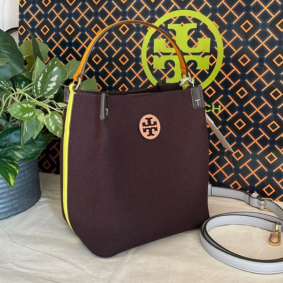 New✨authentic blake canvas color -block bucket bag - Picture 12 of 15